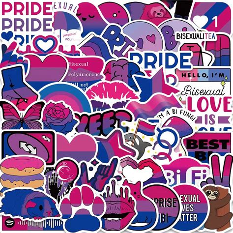 bisexual pride stickers|Amazon.com: Bi Pride Sticker.